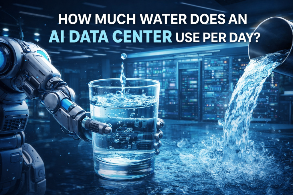 How Much Water Does an AI Data Center Use Per Day? - Get Convertor